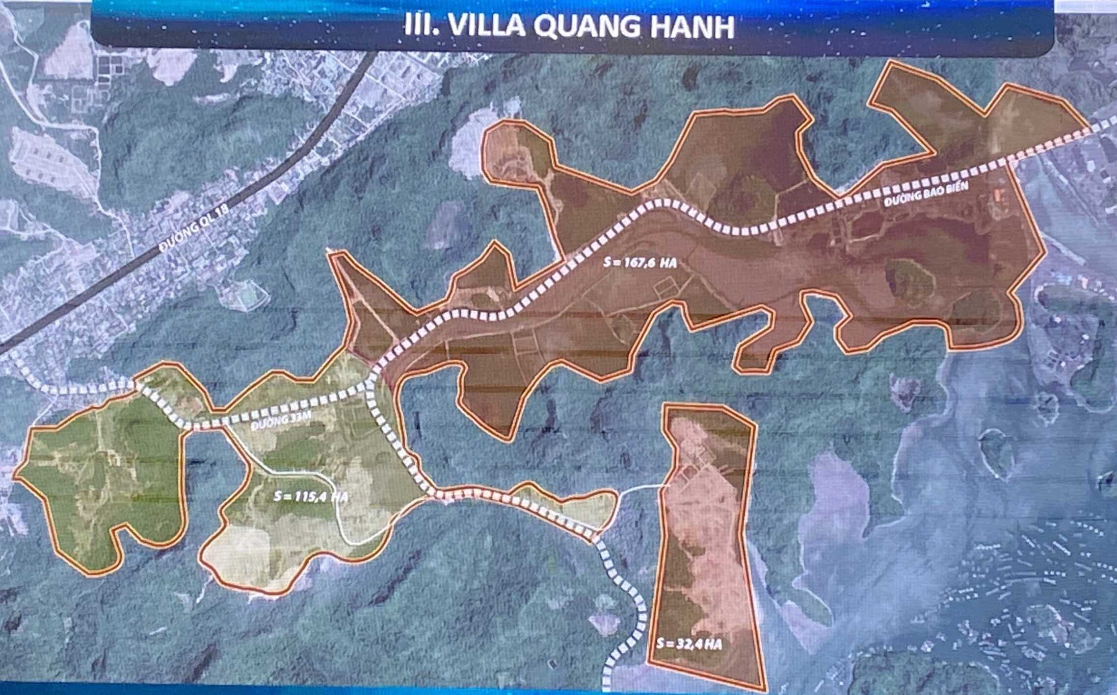 Quy hoạch Yoko Town - Sun Onsen Quang Hanh GĐ2