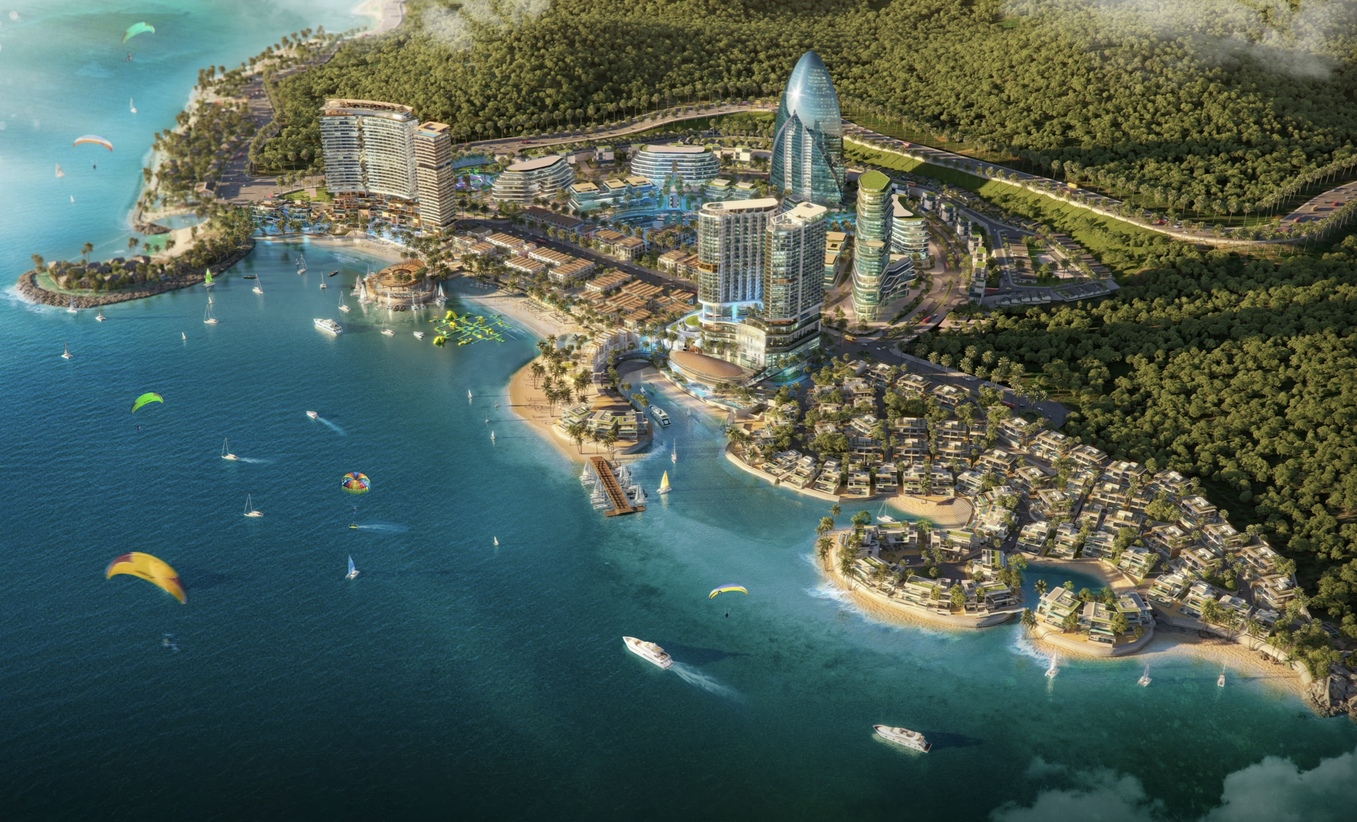 Phối cảnh tổng thể dự án Vega City Nha Trang 2 giai đoạn