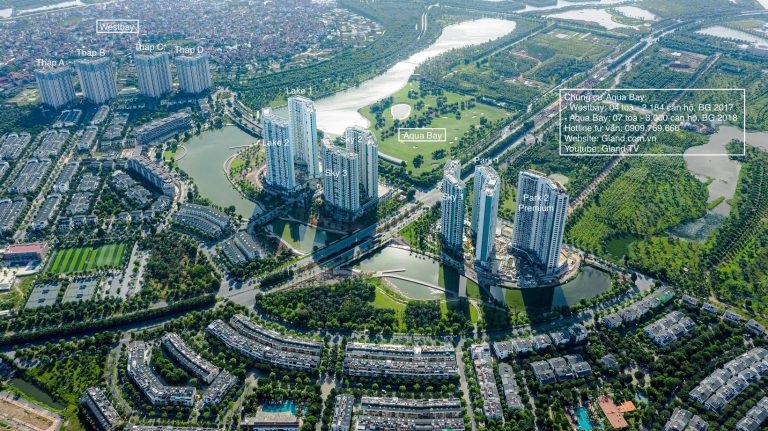Đánh dấu chi tiết chung cư Aqua Bay