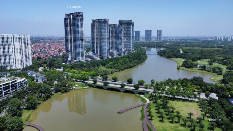Vị trí toà R1 Onsen Ecopark