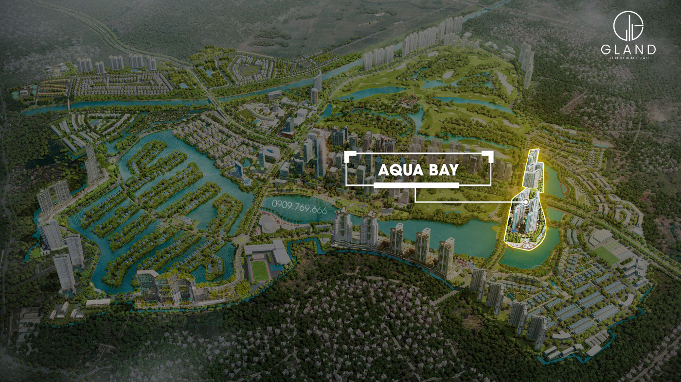 Vị trí chung cư Aqua bay Ecopark