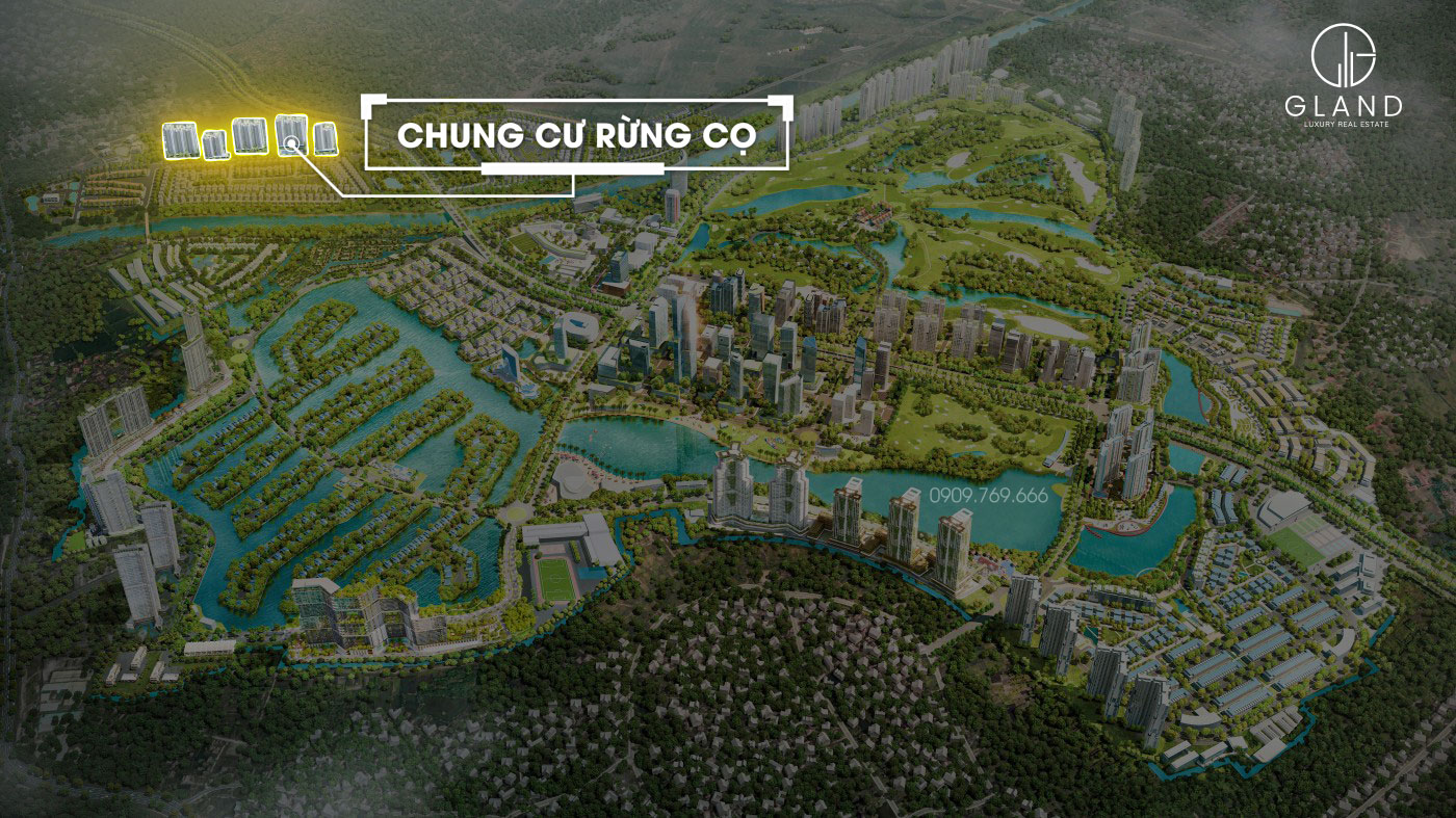 Vị trí chung cư Rừng Cọ Ecopark