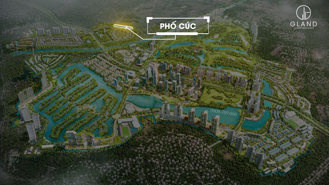 Vị trí Phố Cúc Ecopark