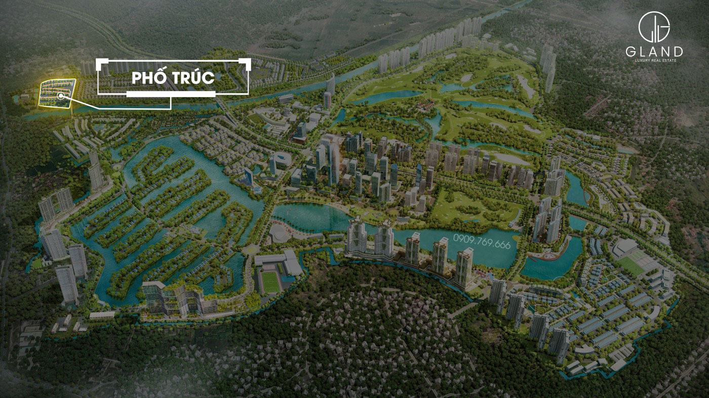 Vị trí Phố Trúc Ecopark