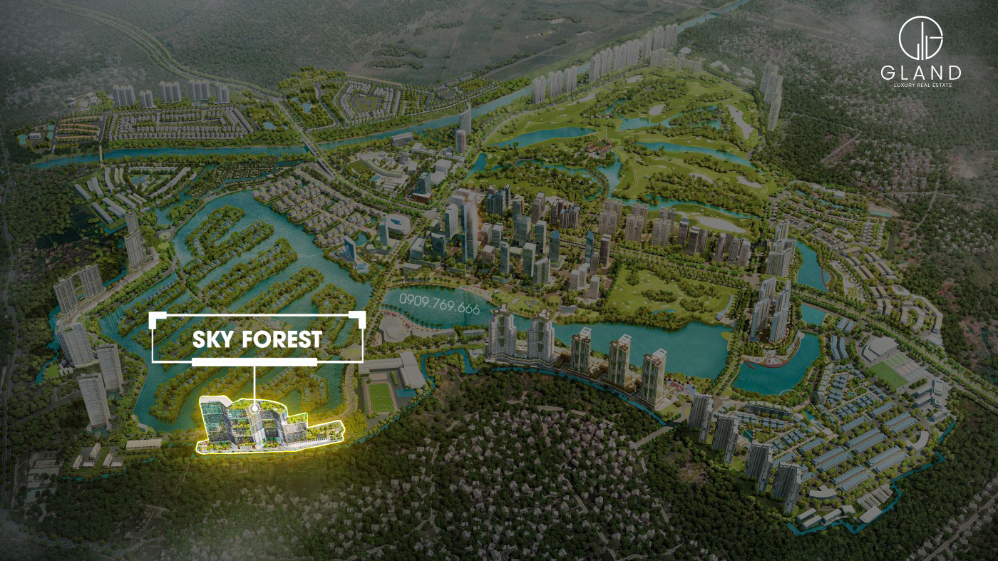 Vị trí chung cư Sky Forest