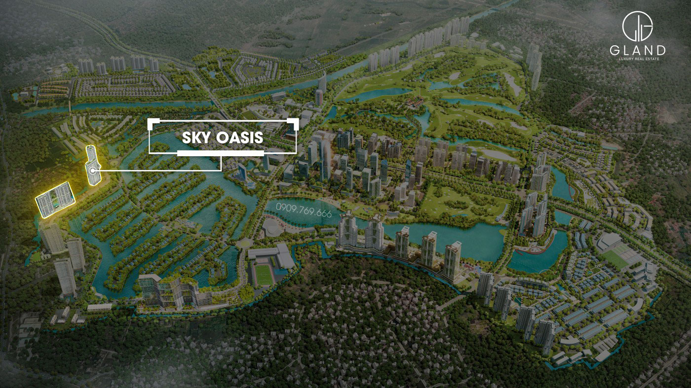 Vị trí chung cư Sky Oasis Ecopark