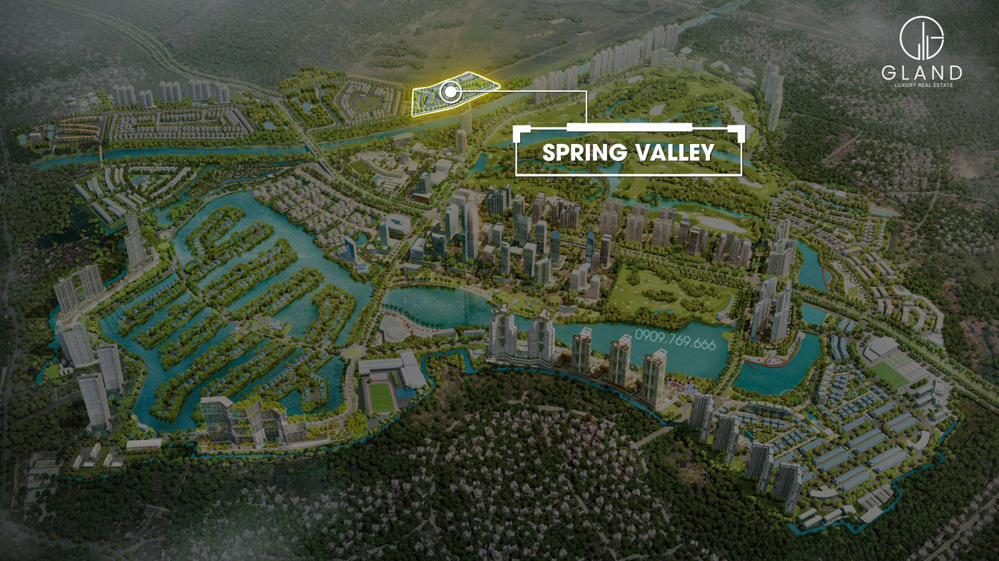 Vị trí Spring Valley Ecopark