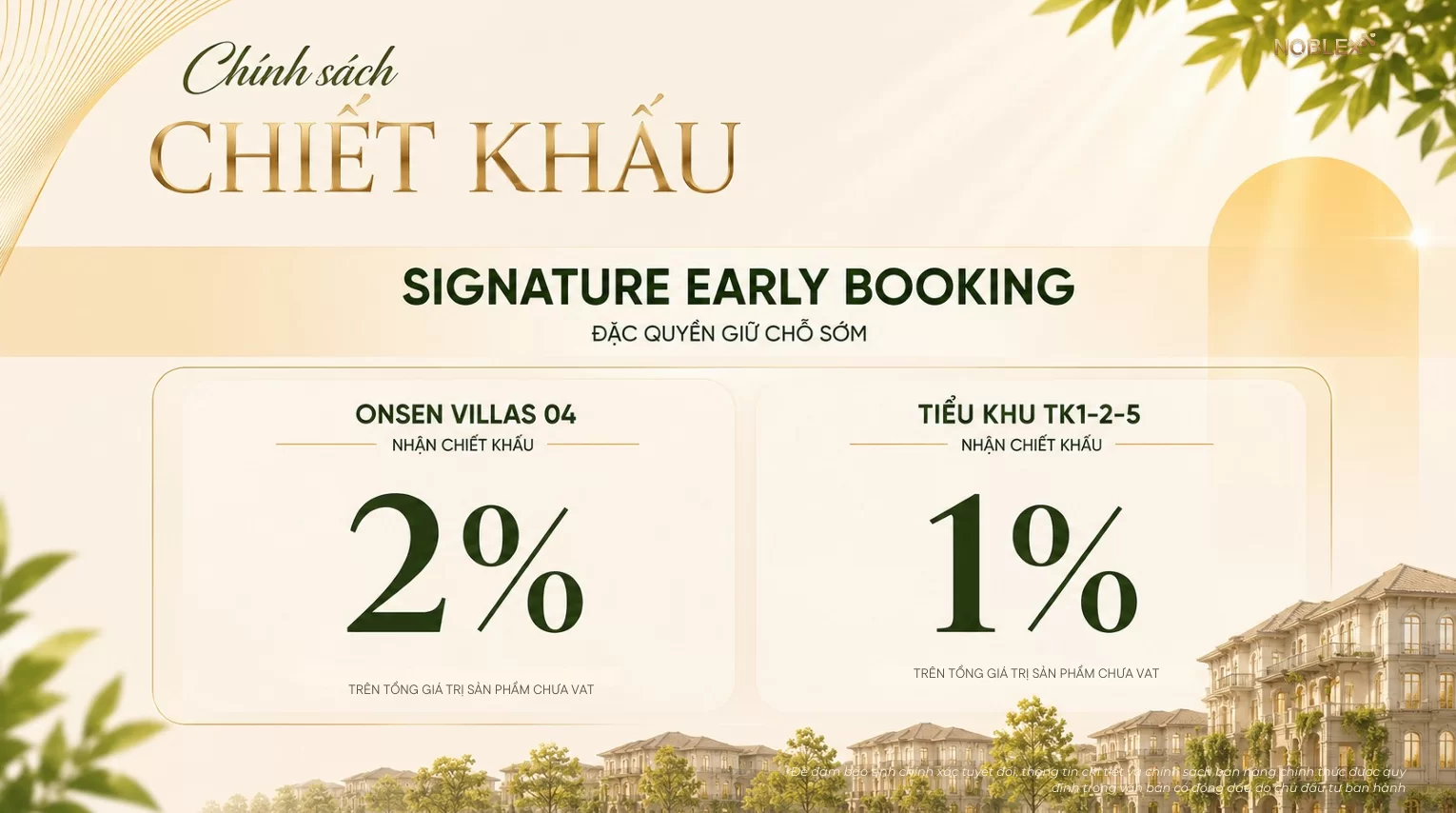 Ưu đãi booking Onsen Villas